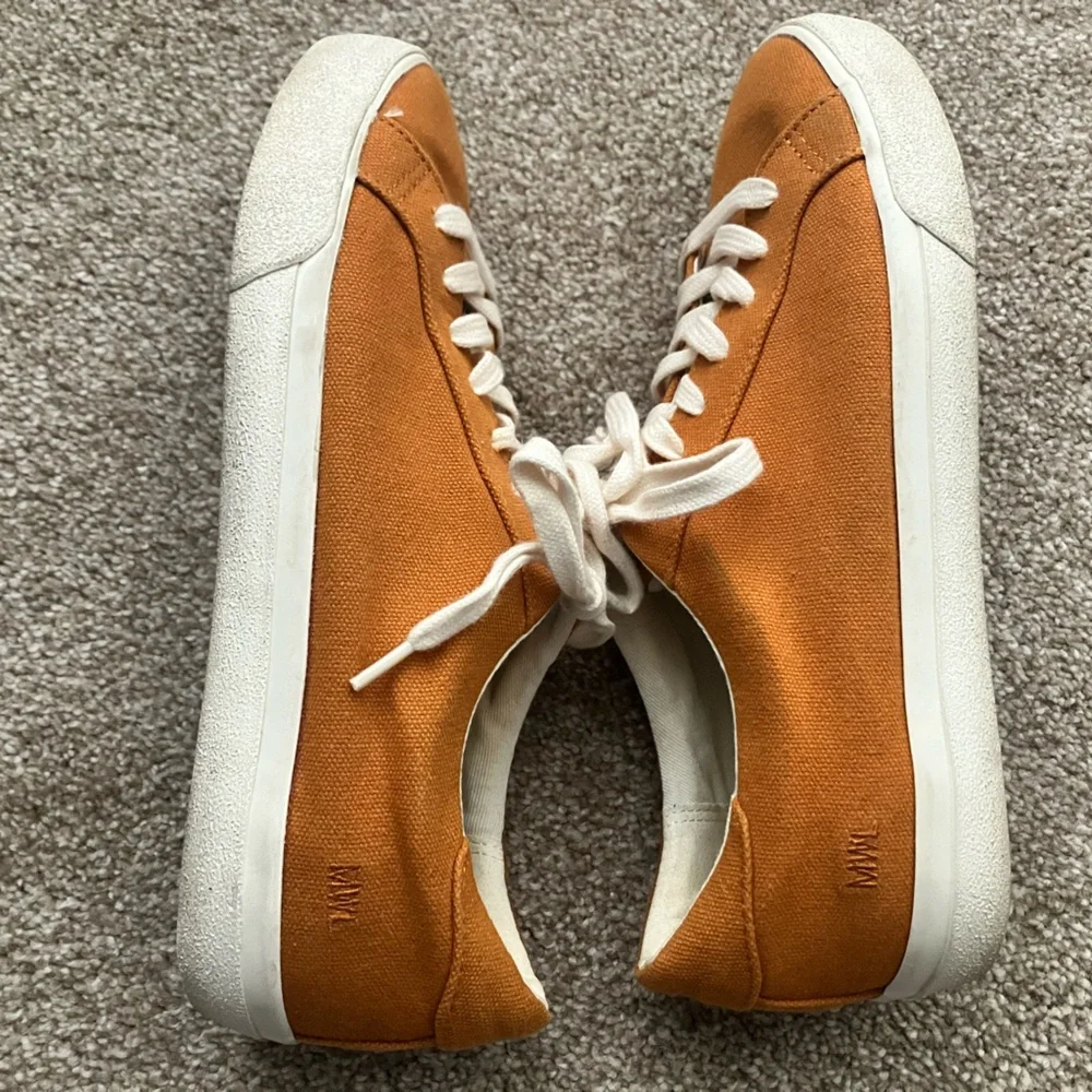 Madewell Women's Mustard Gold Low Tops